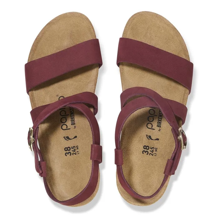 Women Birkenstock MultiStrap Sibyl RingBuckle Zinfandel