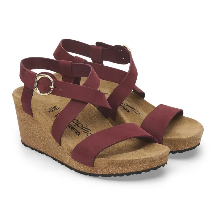 Women Birkenstock MultiStrap Sibyl RingBuckle Zinfandel
