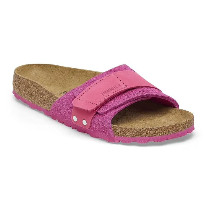 Women Birkenstock OneStrap Oita Fuchsia Tulip