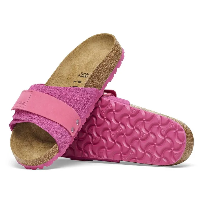 Women Birkenstock OneStrap Oita Fuchsia Tulip