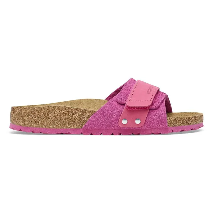 Women Birkenstock OneStrap Oita Fuchsia Tulip