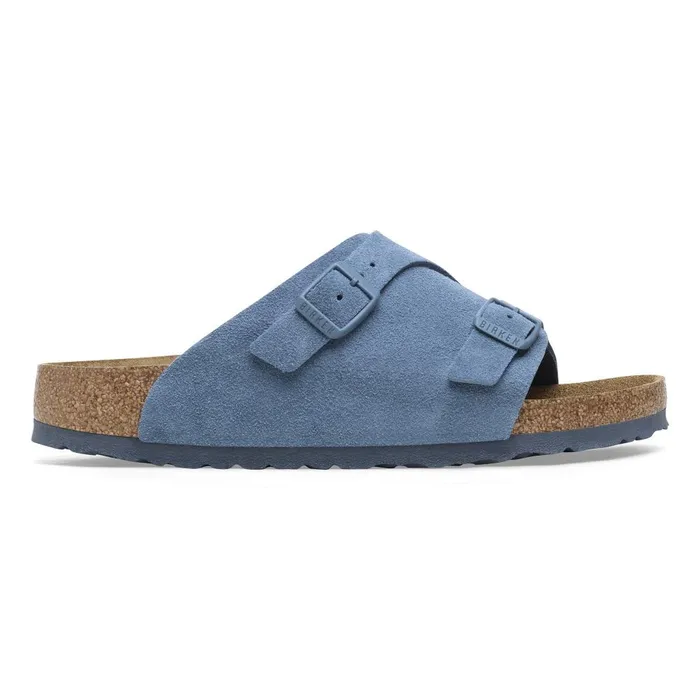 Women Birkenstock OneStrap Zrich Elemental Blue