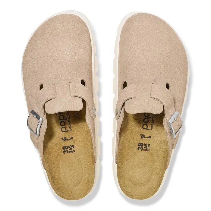 Women Birkenstock Sandals Boston Chunky Warm Sand