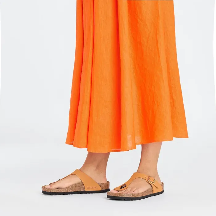 Women Birkenstock Thong Gizeh Burnt Orange