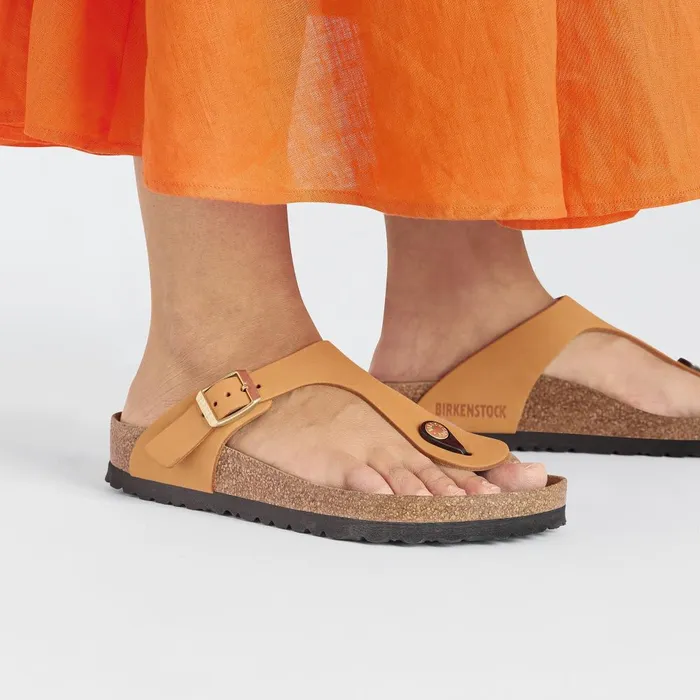 Women Birkenstock Thong Gizeh Burnt Orange