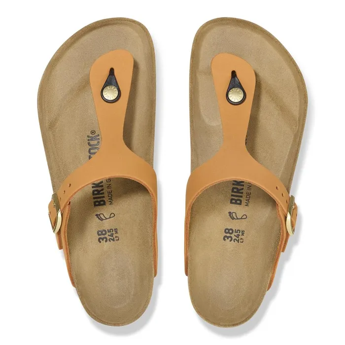 Women Birkenstock Thong Gizeh Burnt Orange