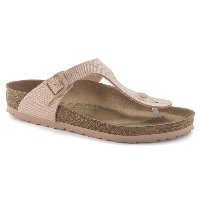 Women Birkenstock Thong Gizeh Vegan Soft Pink