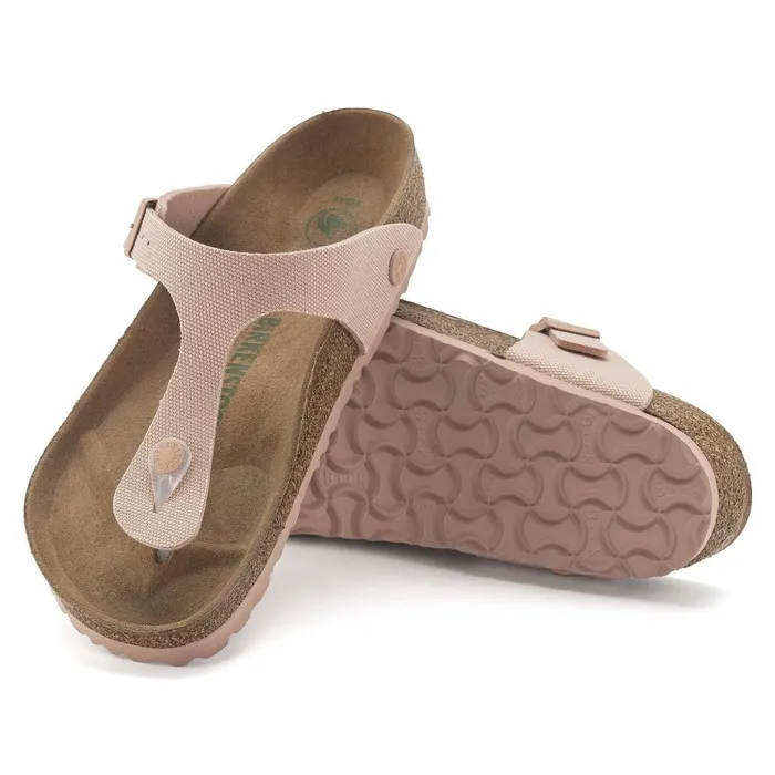 Women Birkenstock Thong Gizeh Vegan Soft Pink