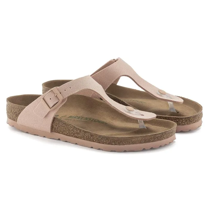 Women Birkenstock Thong Gizeh Vegan Soft Pink