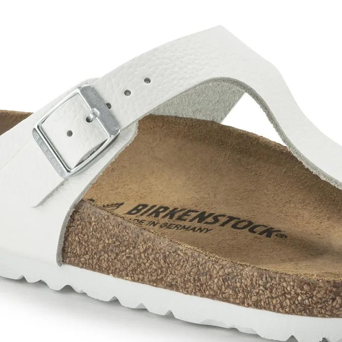 Women Birkenstock Thong Gizeh White