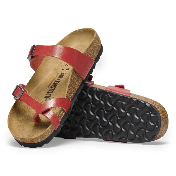 Women Birkenstock Thong Mayari Graceful Mars Red