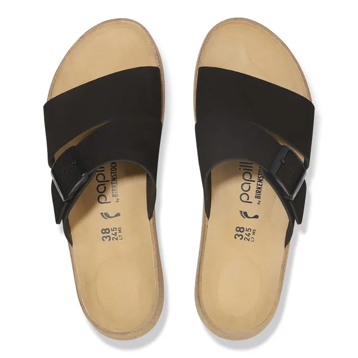 Women Birkenstock TwoStrap Almina Black