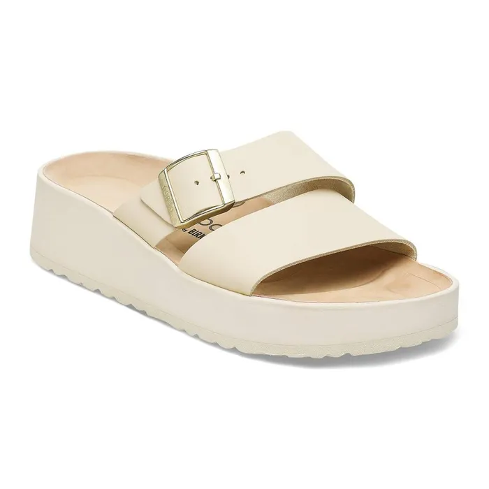 Women Birkenstock TwoStrap Almina Ecru