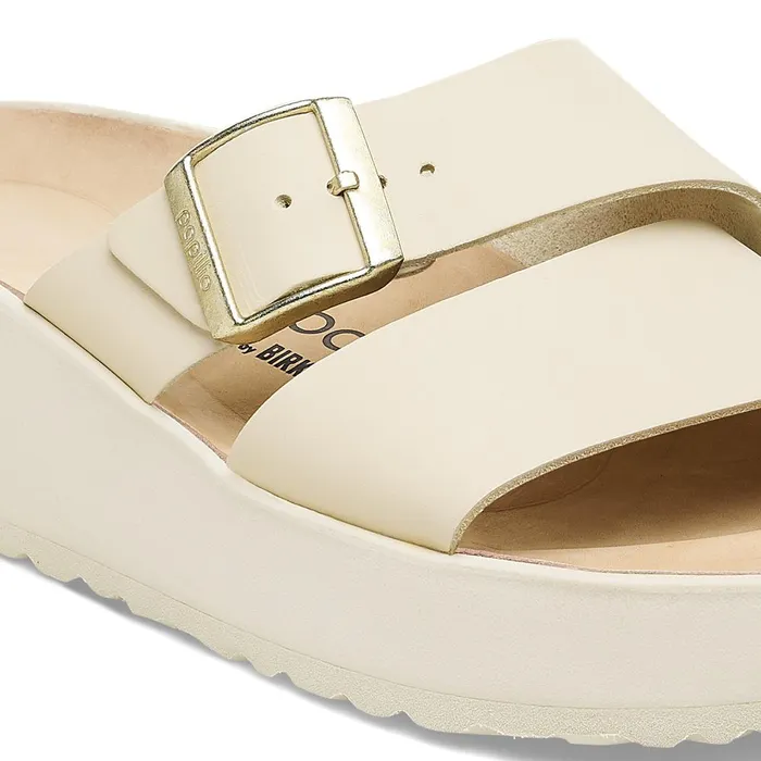 Women Birkenstock TwoStrap Almina Ecru