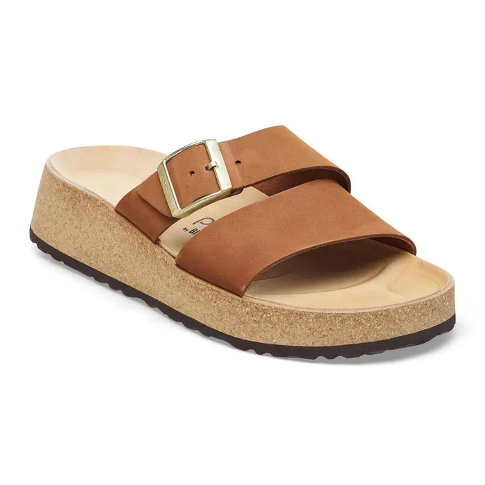 Women Birkenstock TwoStrap Almina Pecan