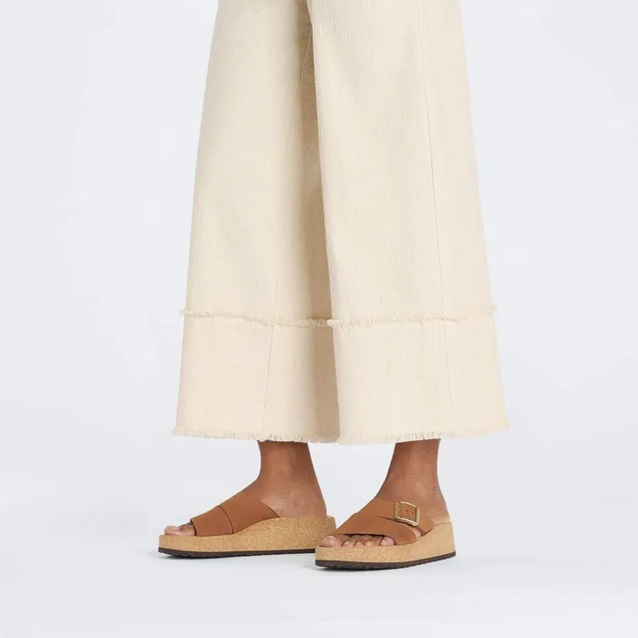 Women Birkenstock TwoStrap Almina Pecan