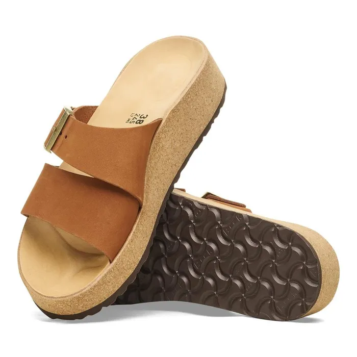 Women Birkenstock TwoStrap Almina Pecan