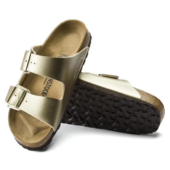 Women Birkenstock TwoStrap Arizona Gold