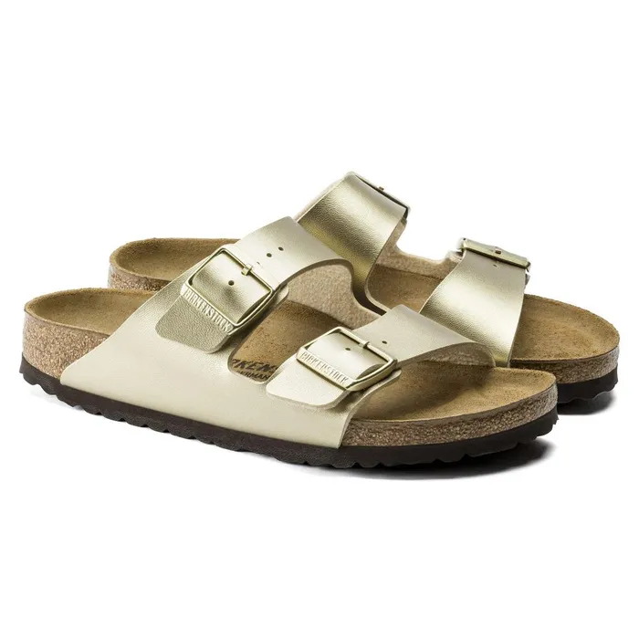 Women Birkenstock TwoStrap Arizona Gold