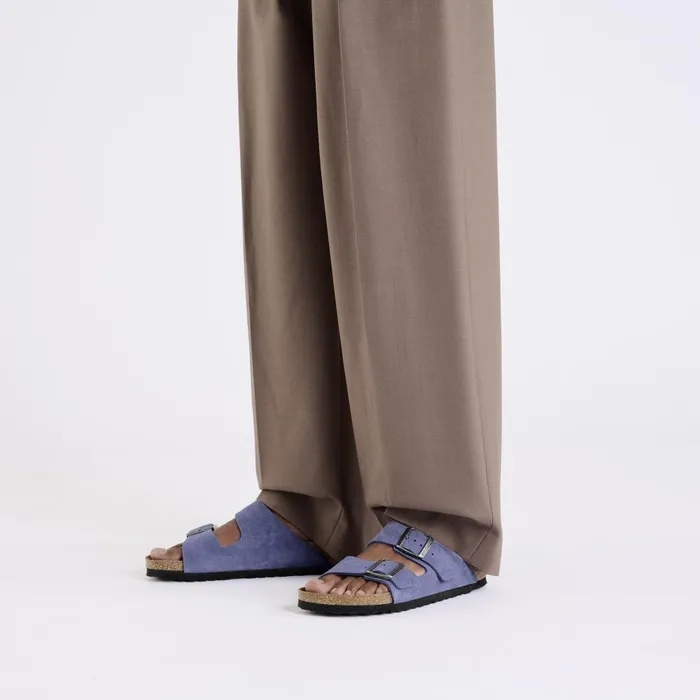 Women Birkenstock TwoStrap Arizona Purple Dusk