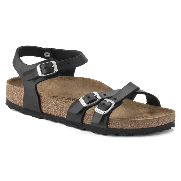 Women Birkenstock TwoStrap Kumba Black