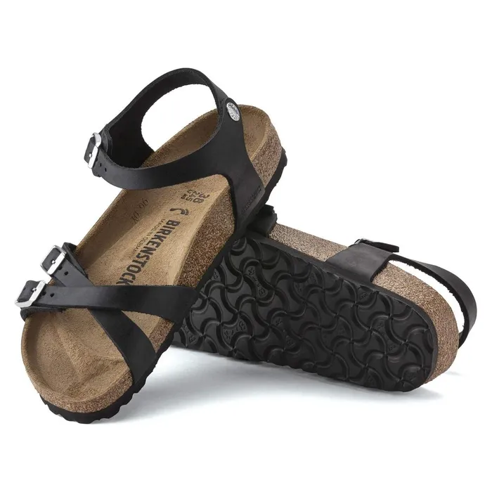 Women Birkenstock TwoStrap Kumba Black