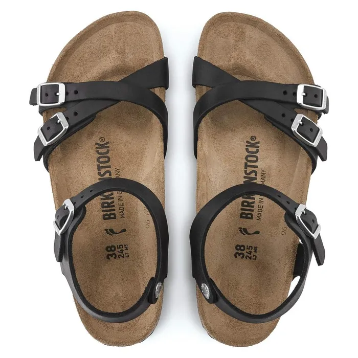 Women Birkenstock TwoStrap Kumba Black