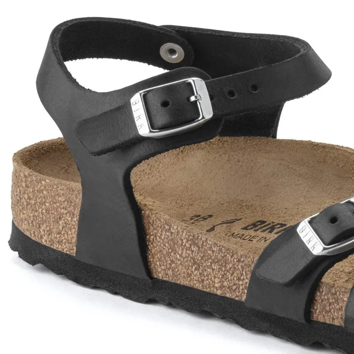 Women Birkenstock TwoStrap Kumba Black