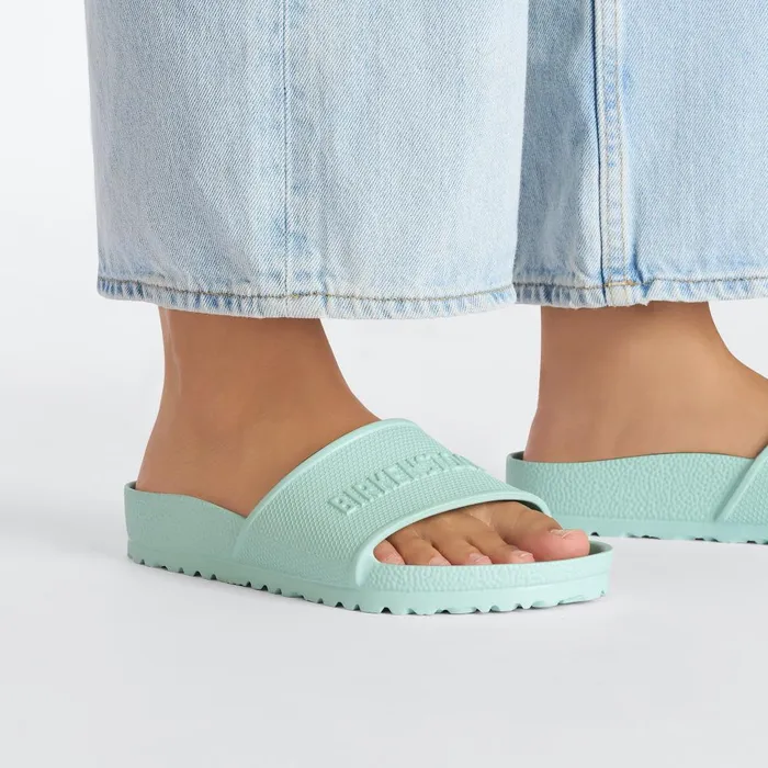 Women Birkenstock WaterFriendly Barbados Essentials Surf Green