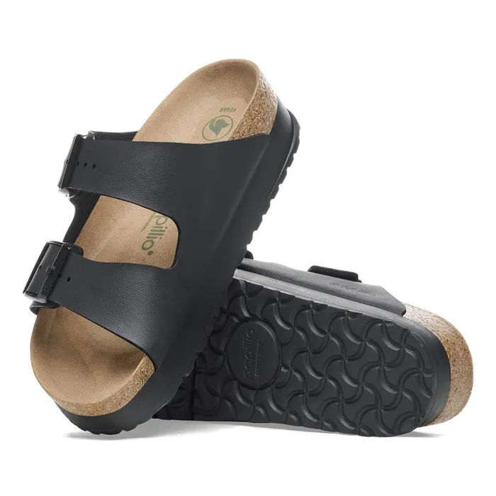 Women Birkenstock Wedges and Platforms Arizona Flex Platform Black
