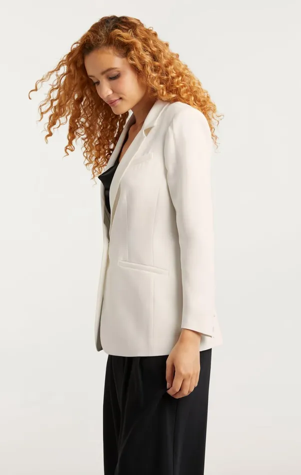 Women Blazers Cinq Sept Karlie Blazer Ivory