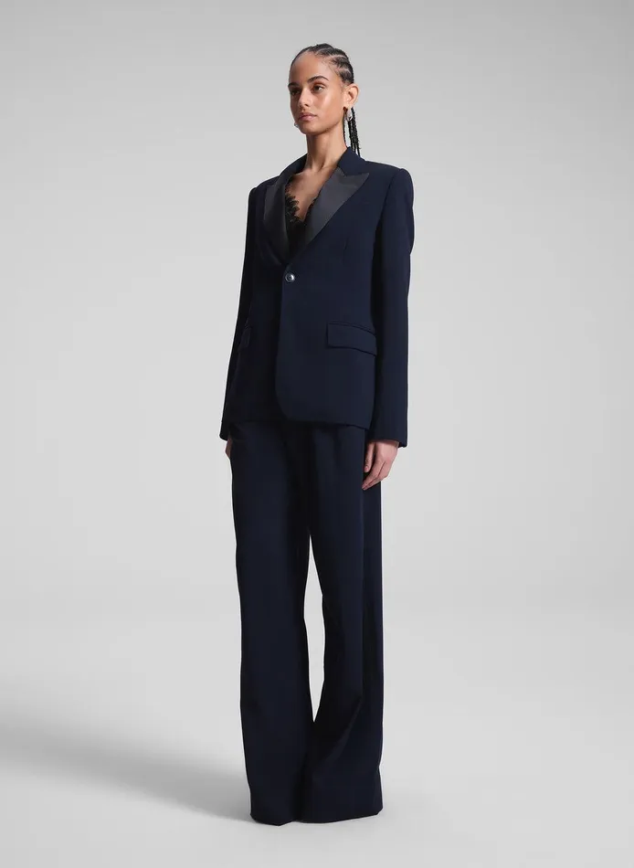 Women Brandon Tailored Tux Jacket Evening Blueblack ALC Suits