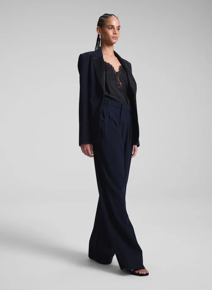 Women Brandon Tailored Tux Jacket Evening Blueblack ALC Suits
