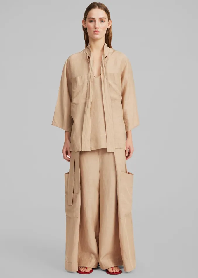 Women By Malene Birger Darlane Pants 8211 Nomad The Frankie Shop Bottoms