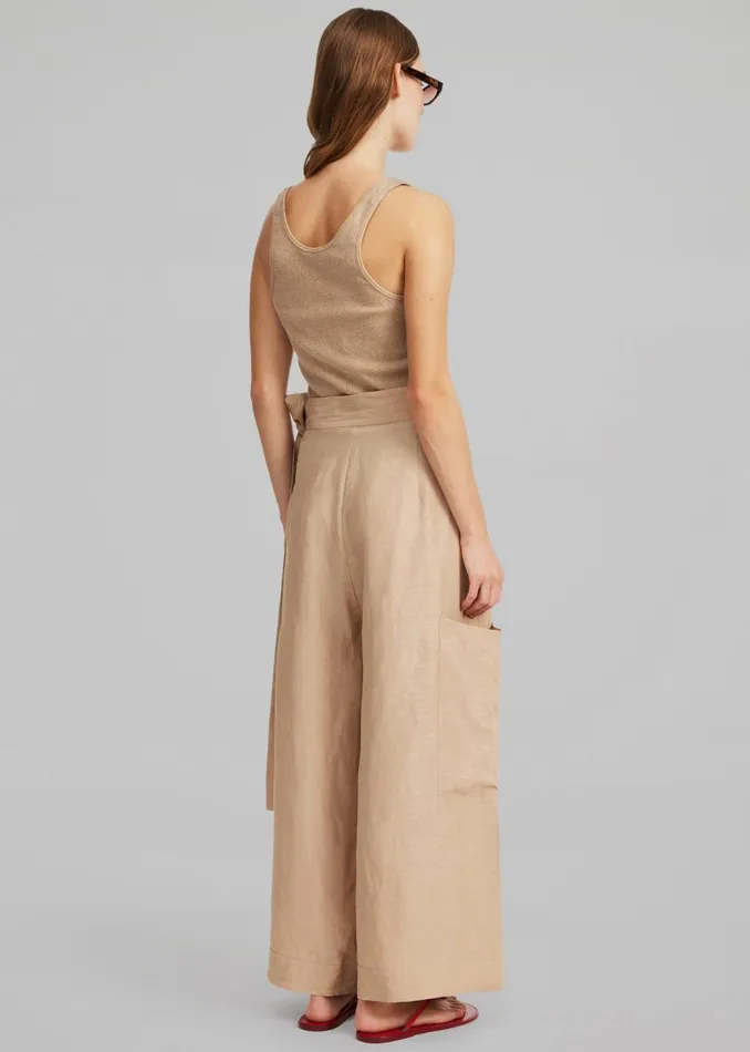 Women By Malene Birger Darlane Pants 8211 Nomad The Frankie Shop Bottoms