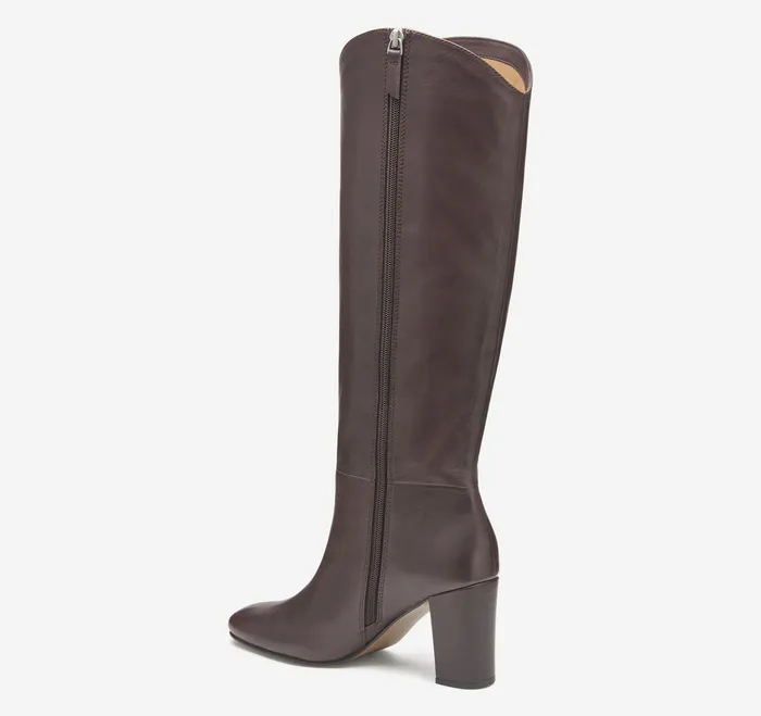 Women Charlotte KneeHigh Boot Bordeaux Italian Nappa Women8217s Shoes Johnston and Murphy