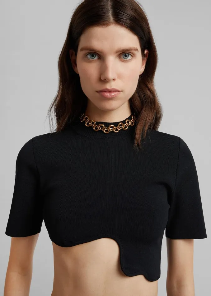 Women Christopher Esber Maparadita Top 8211 Black The Frankie Shop Tops