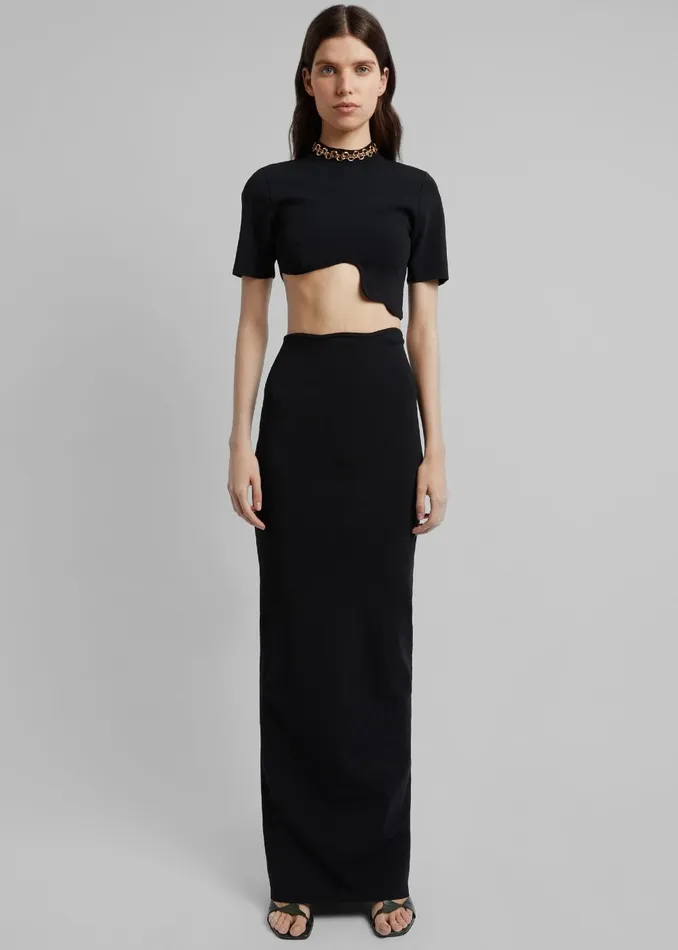 Women Christopher Esber Maparadita Top 8211 Black The Frankie Shop Tops