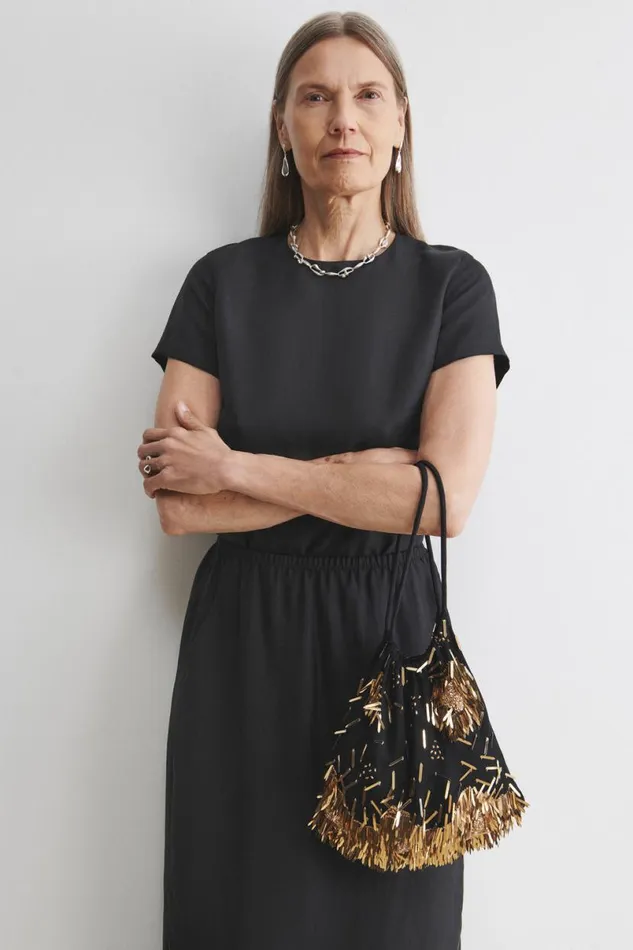 Women Clutches Handbags Crossbody Rachel Comey Hibiscus Fringe Bag Black