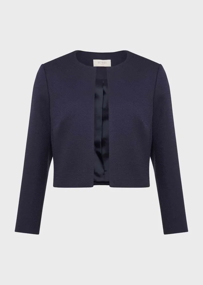 Women Coats and Jackets Hobbs Elize Jacket Midnight Navy