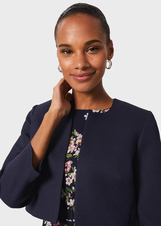 Women Coats and Jackets Hobbs Elize Jacket Midnight Navy