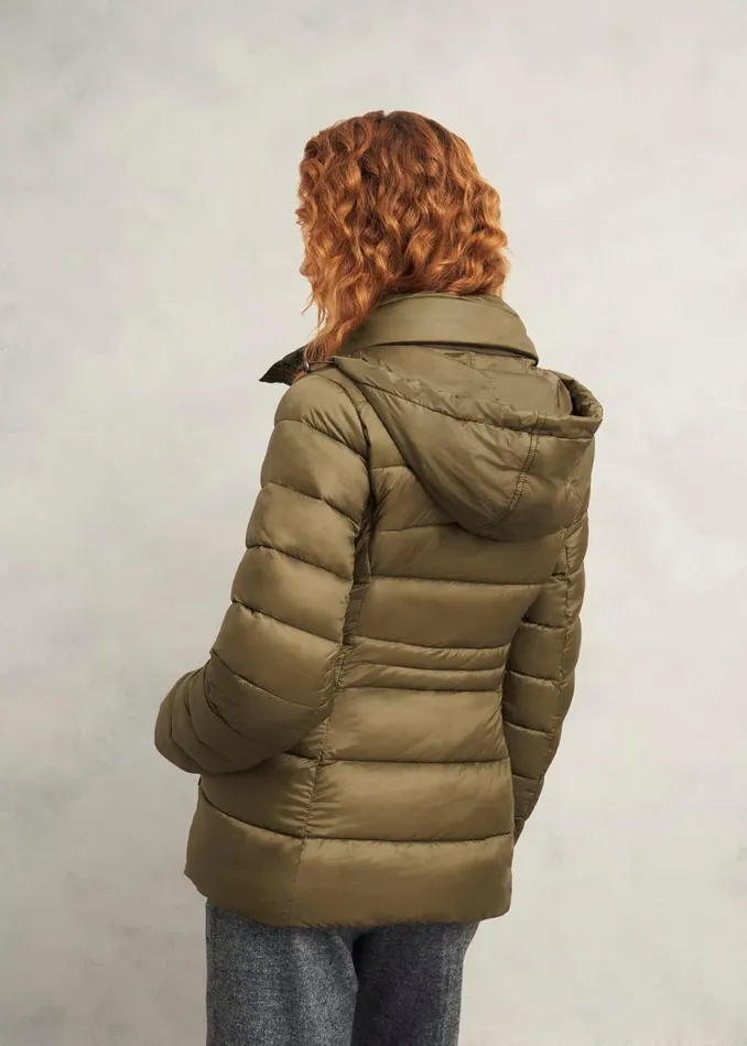 Women Coats and Jackets Hobbs Tonicha Puffer Mocha