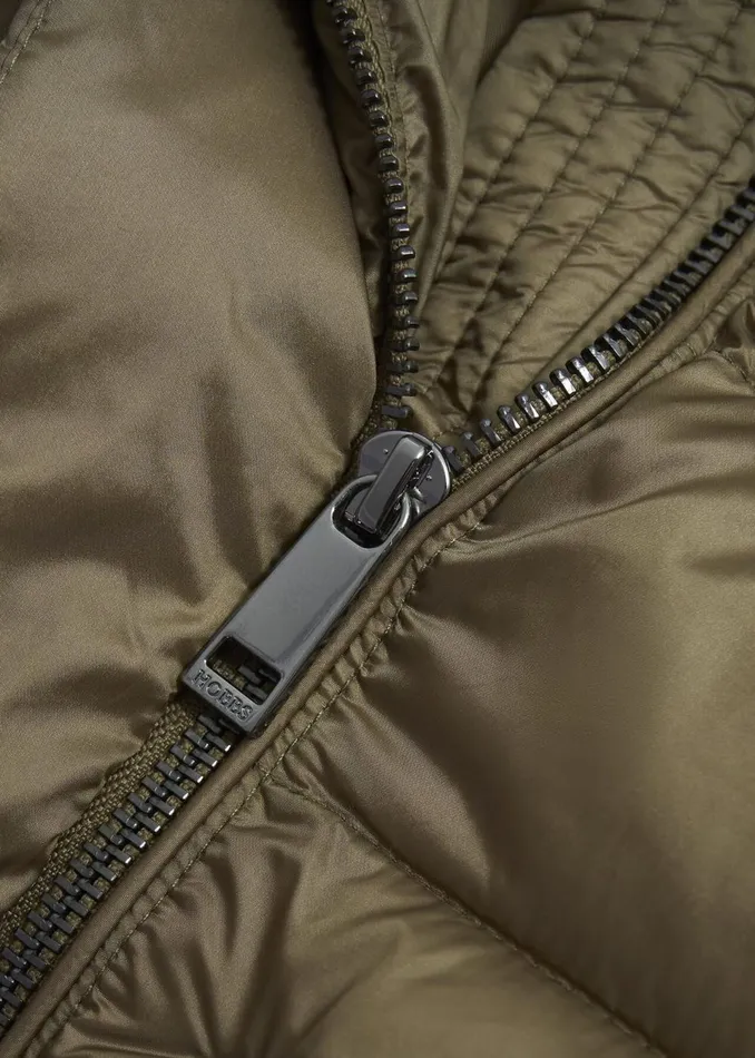 Women Coats and Jackets Hobbs Tonicha Puffer Mocha