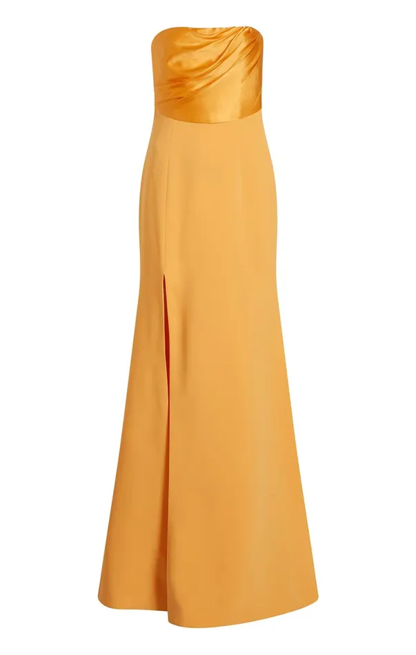 Women Cocktail and Evening Cinq Sept Estela Gown Sunkissed