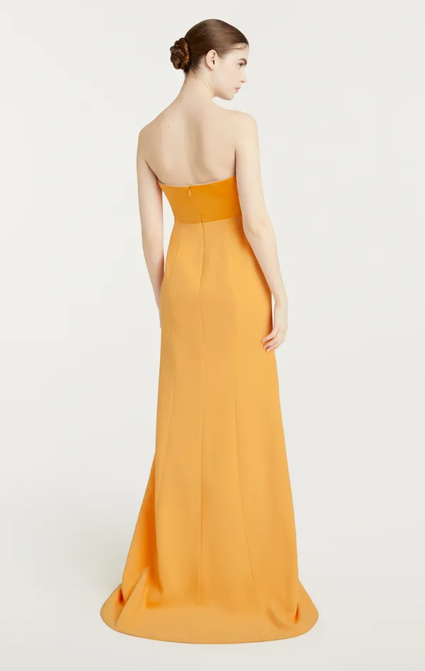 Women Cocktail and Evening Cinq Sept Estela Gown Sunkissed