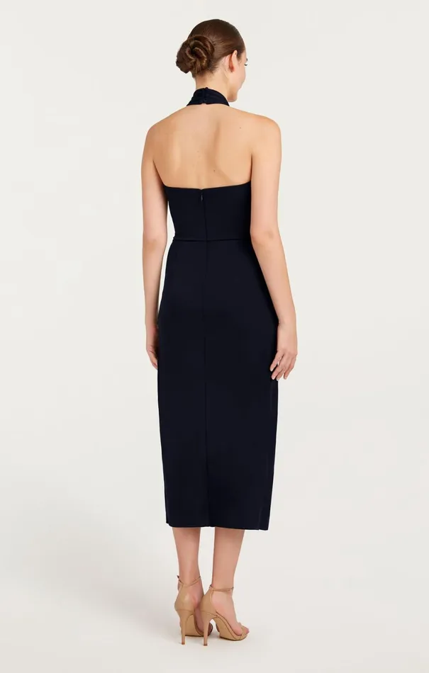 Women Cocktail and Evening Cinq Sept Kaily Dress Navy