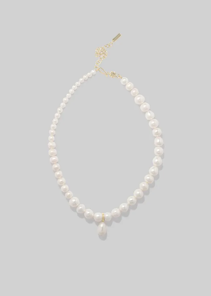 Women Completedworks P197 Necklace 8211 Pearl The Frankie Shop