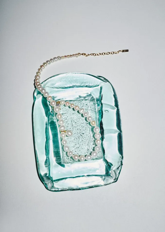 Women Completedworks P197 Necklace 8211 Pearl The Frankie Shop