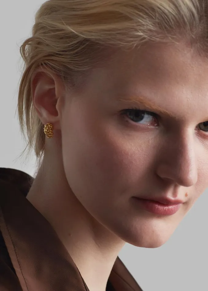 Women Completedworks The Paths Of Memory Earrings 8211 Gold Vermeil The Frankie Shop