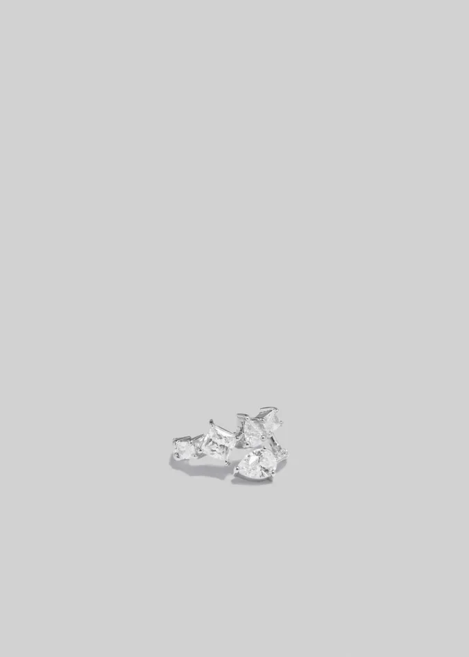 Women Completedworks Z56 Ear Cuff 8211 Rhodium Plated The Frankie Shop
